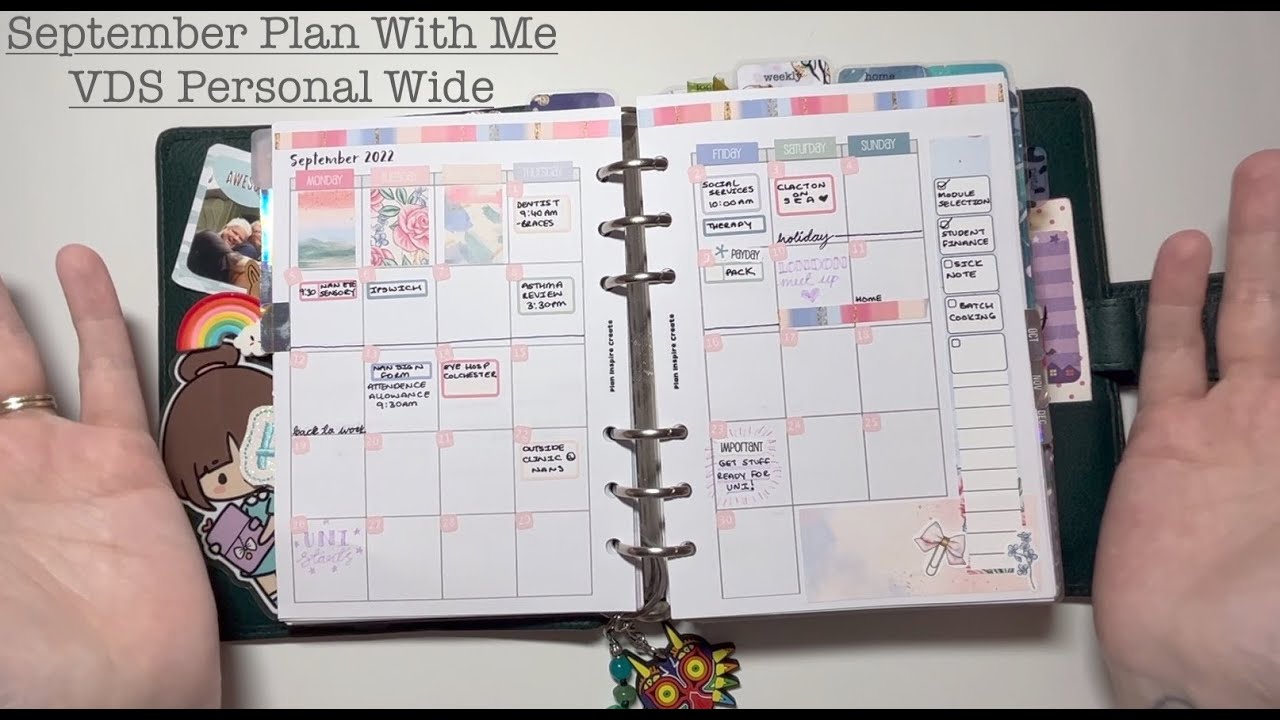 September Plan With Me | VDS | EllieBeth Designs