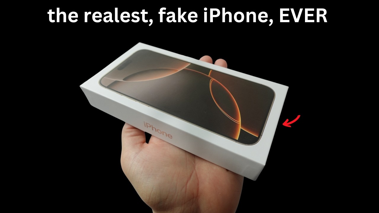 FAKE iPhone 16's are getting INSANE: Let's Explore
