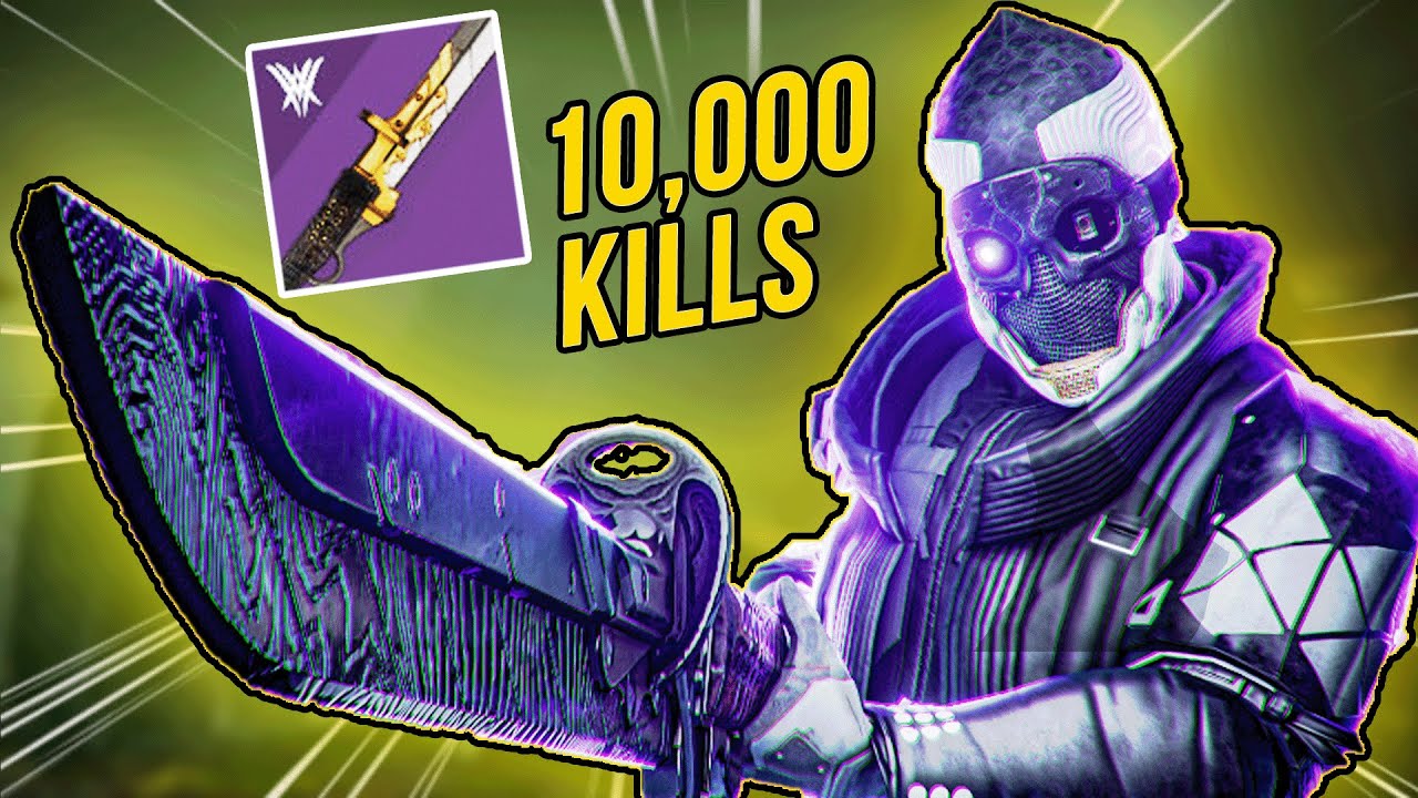 What a TEN THOUSAND KILL GLAIVE Looks Like...
