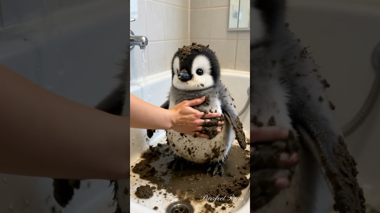 When a Lost Penguin Meets Kindness &mdash; The Rescue That Changed Everything #adorable #fluffy #rescue