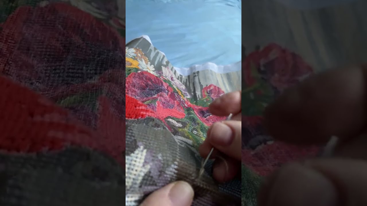 Cross stitching 🤗🤗