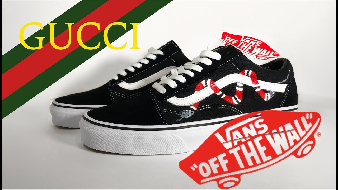 Custom Gucci x Vans!!!