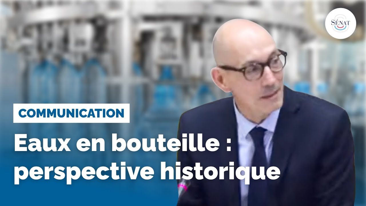Eaux en bouteille : perspective historique
