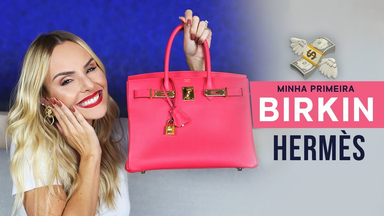MINHA BIRKIN Hermès 30 Couro Epsom: Como consegui comprar? Quanto custou? | Layla Monteiro