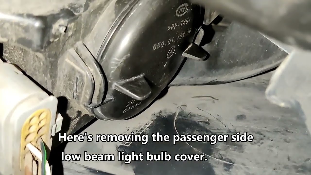 Easy Mercedes GLK350 Headlamp Replacement Easy Low Beam