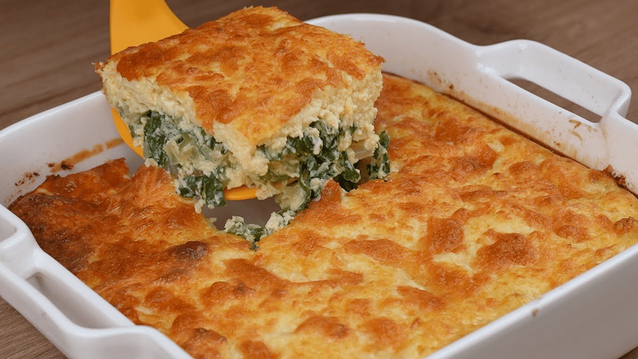 A famosa receita de espinafre da minha avó! Fazia muito sucesso na época dela.