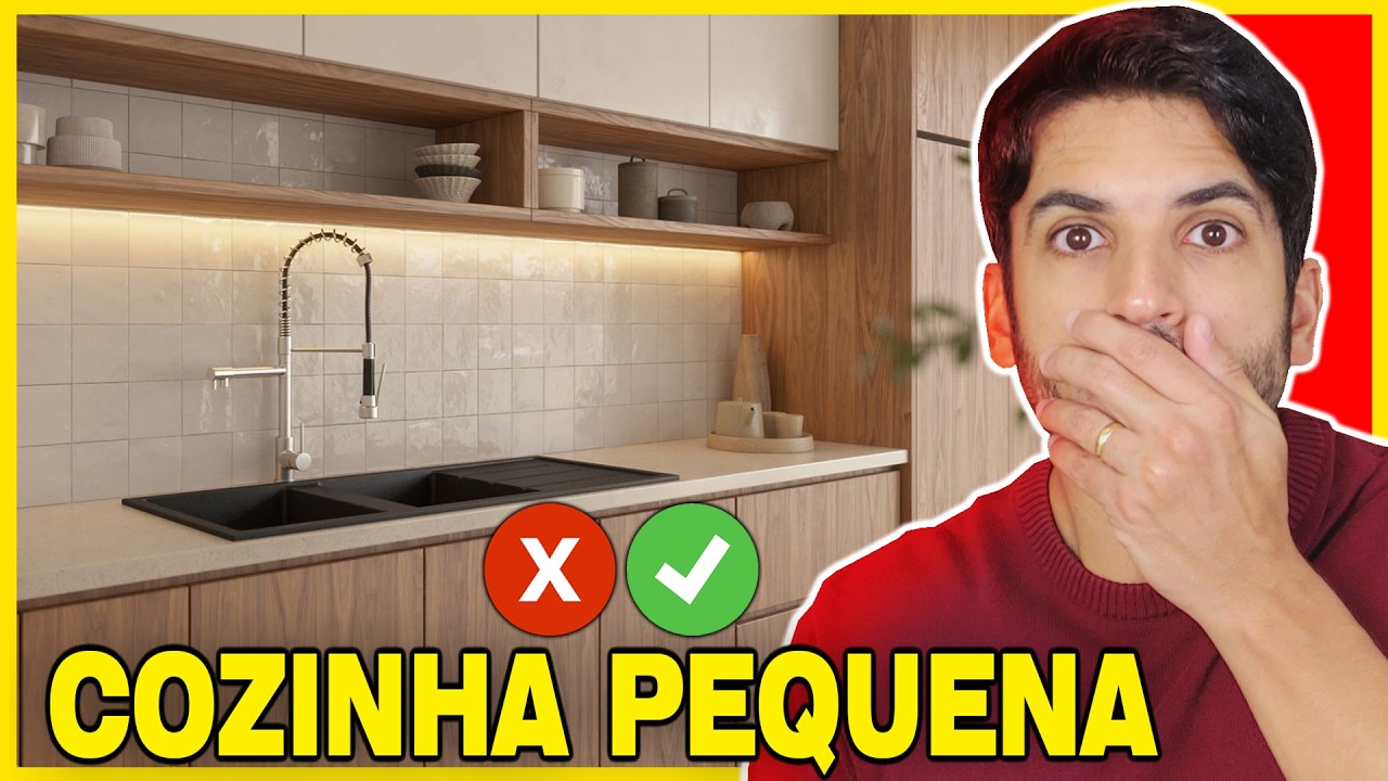 TOP 10 IDEIAS DE DESIGN DE INTERIORES PARA COZINHA PEQUENA