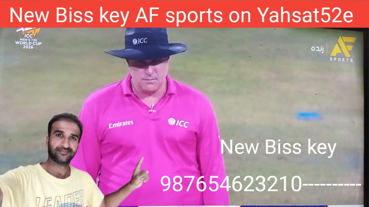How to add biss key AF sports on Yahsat52e