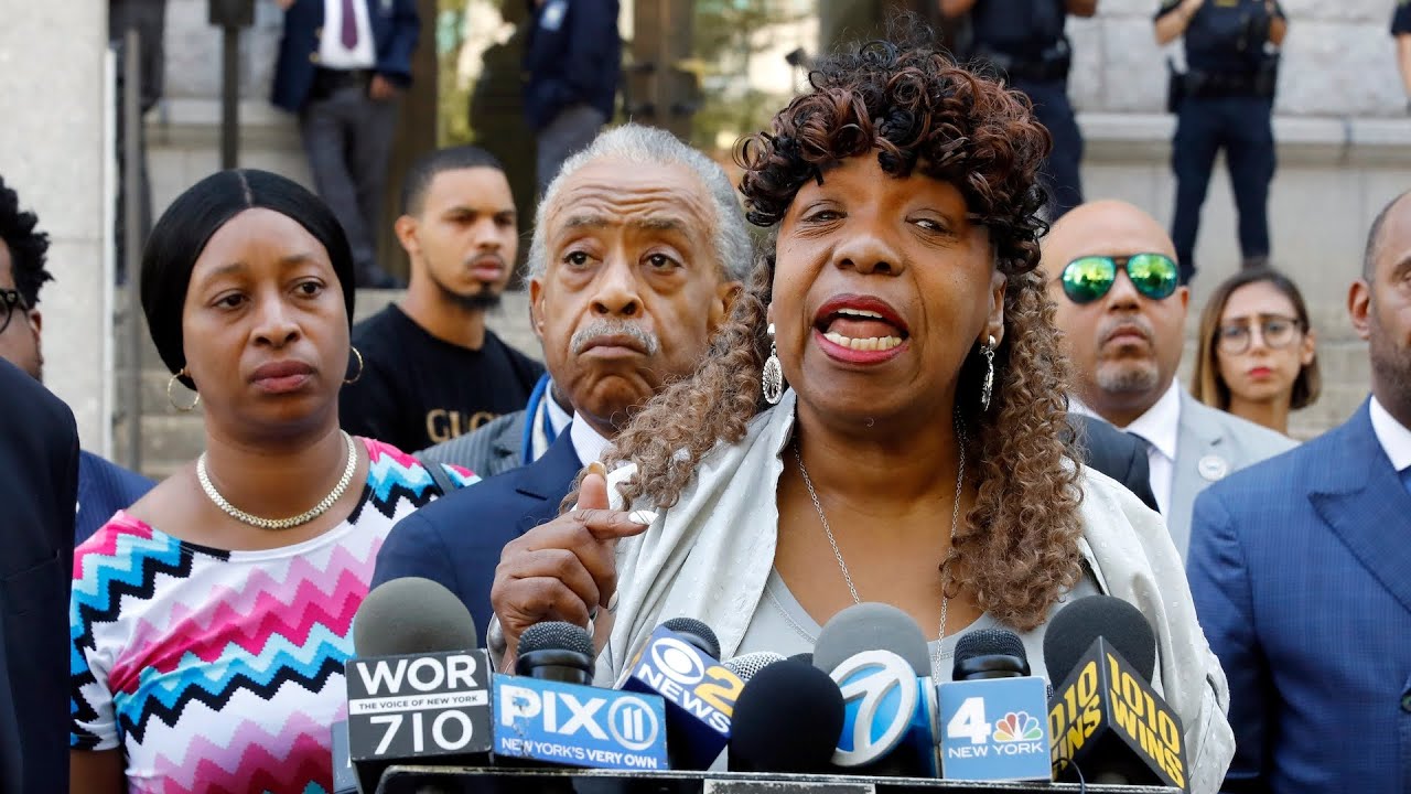 Eric Garner's mother reacts to firing of Pantaleo