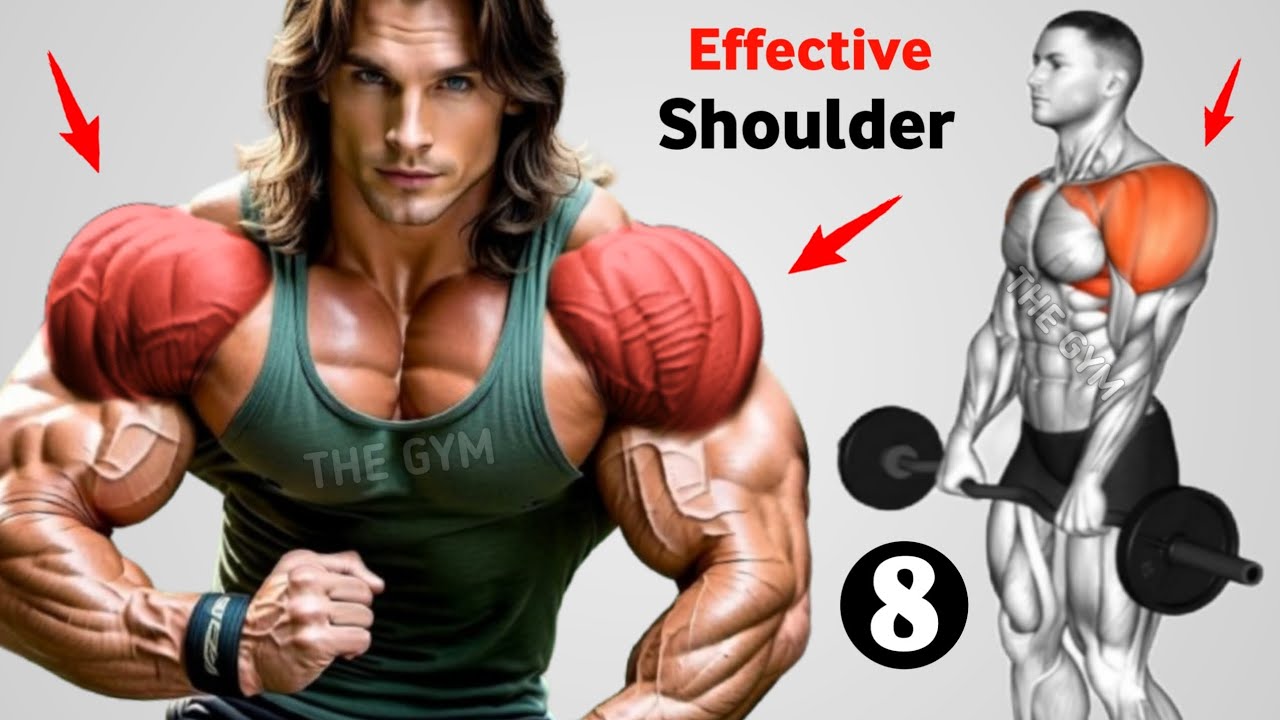 8 Effective Shoulder Workout At Gym