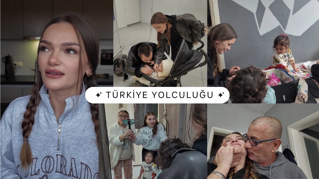 Türkiye’ye geldim!🙈 Başımıza gelenler 😩Herkese sürpriz yaptım! Emre’yle vedalaştık, Sosyete pazarı 