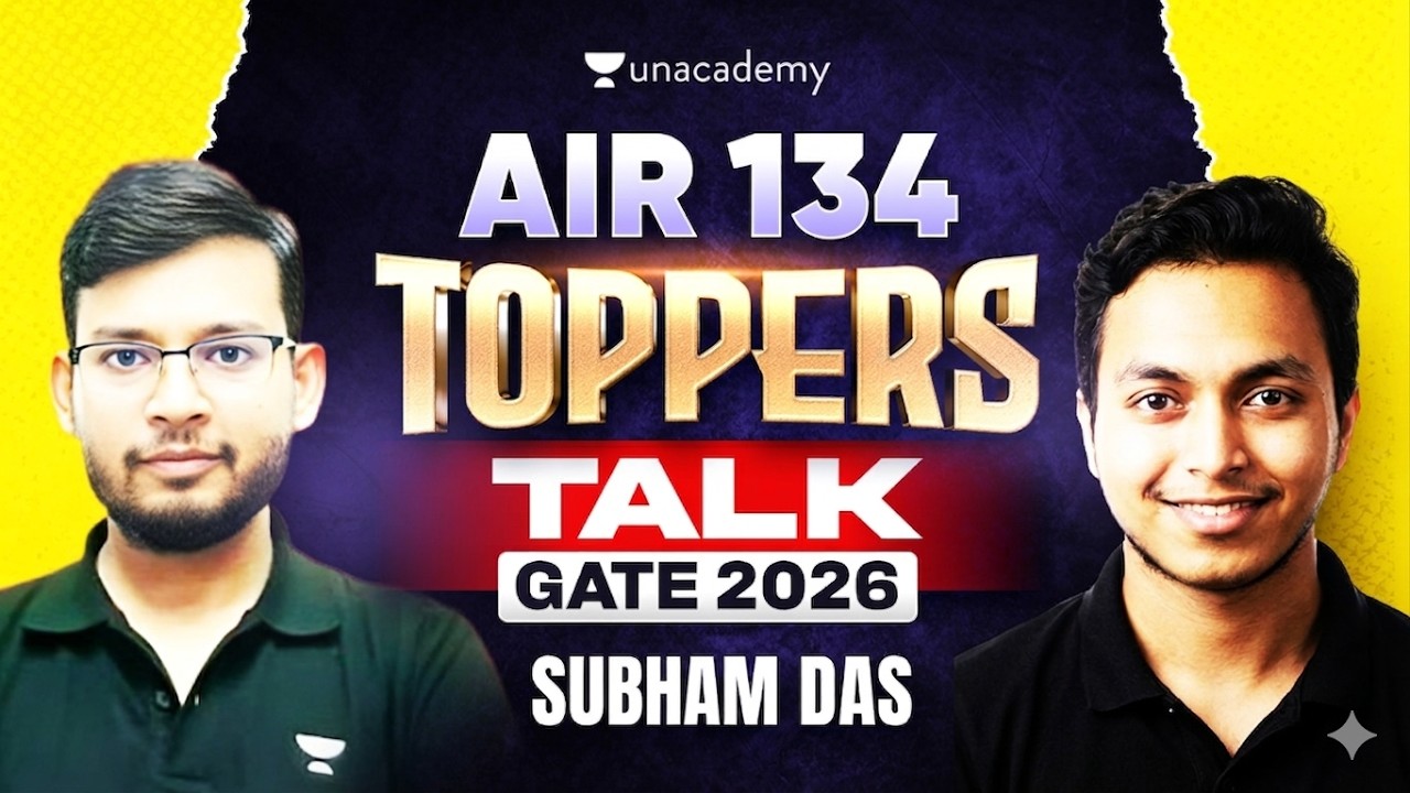 GATE 2026 Topper Interview | Chemical Engineering | Subham Das AIR 134