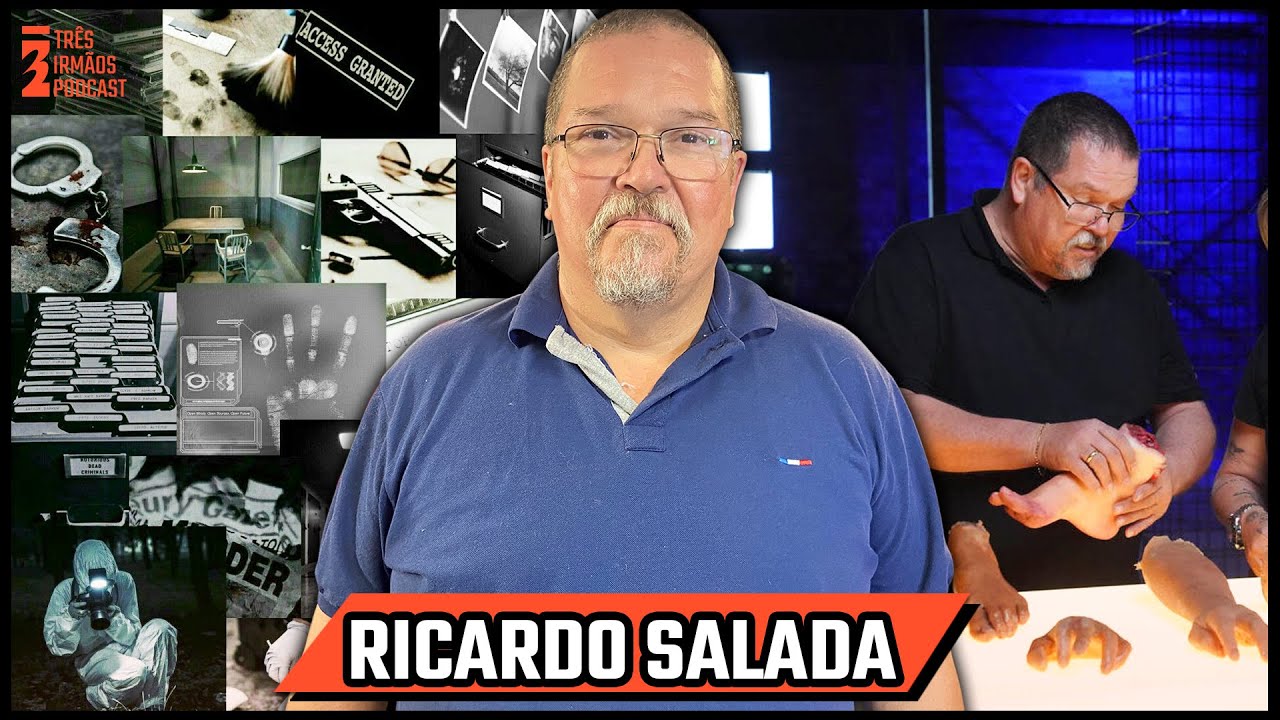Ricardo Salada - Perito Criminal - Podcast 3 Irm&atilde;os #337