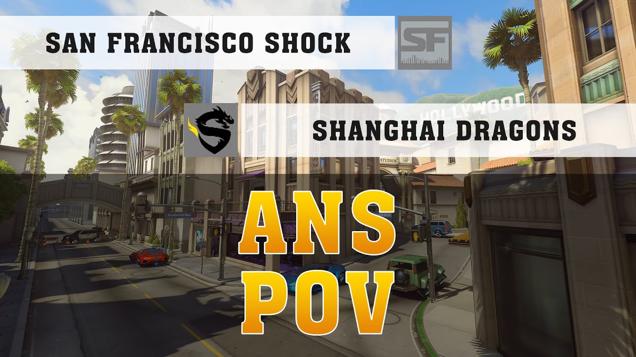 ANS WIDOWMAKER POV ● San Francisco Shock Vs Shanghai Dragons ● [2K] OWL POV