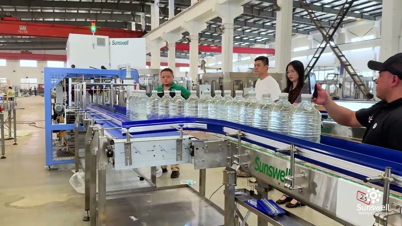 3000bph 5liter Columbia big bottle water filling line