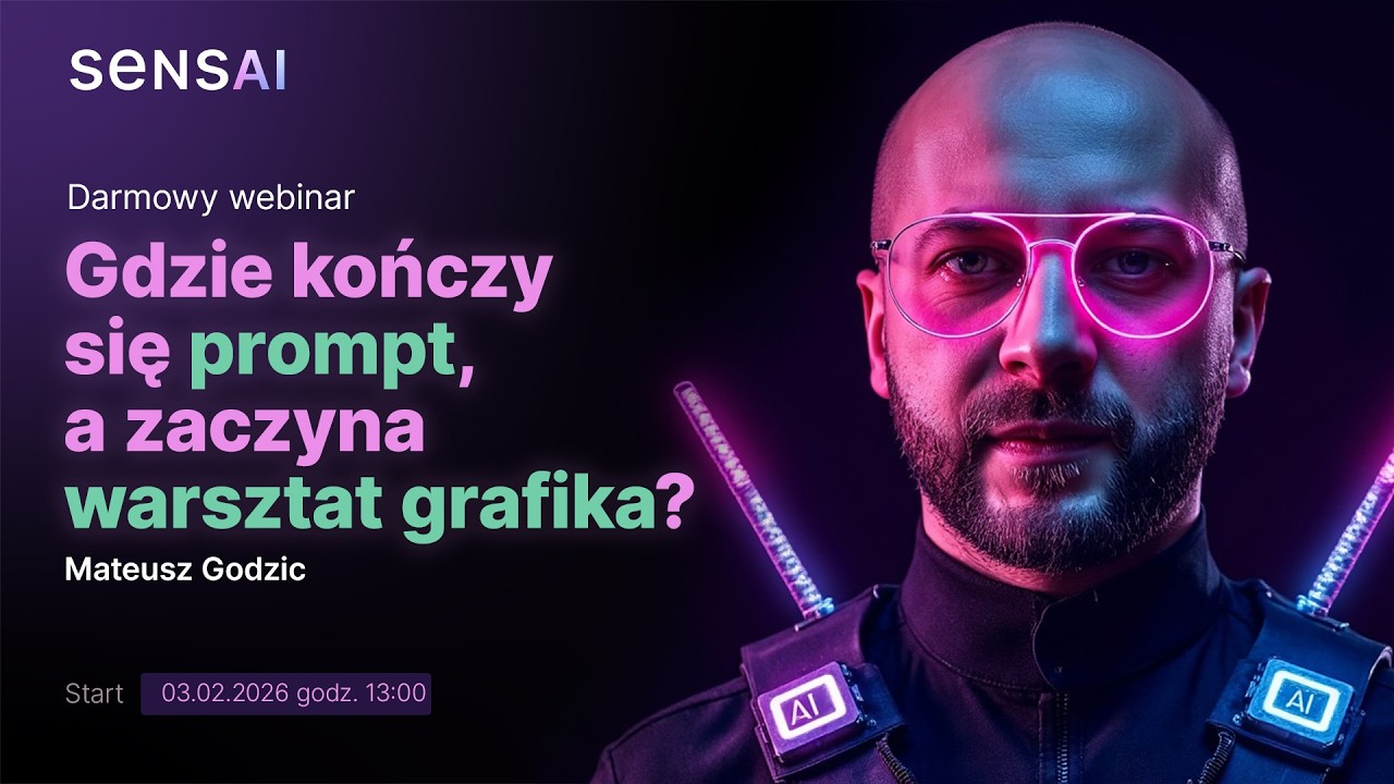 Gdzie kończy się PROMPT, a zaczyna warsztat grafika? [To musisz wiedzieć] - Mateusz Godzic