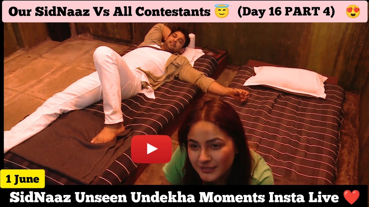 (DAY 16 PART 4) SidNaaz Vs All Contestants 🤩 SidNaaz USUD Moments♥️ SidNaaz Fans Insta Live 🤩