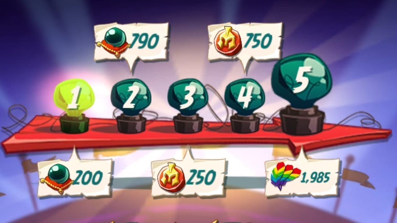 Arena Legendary League 1 - Winning streak - 24/Feb/2026 - Angry Birds 2 