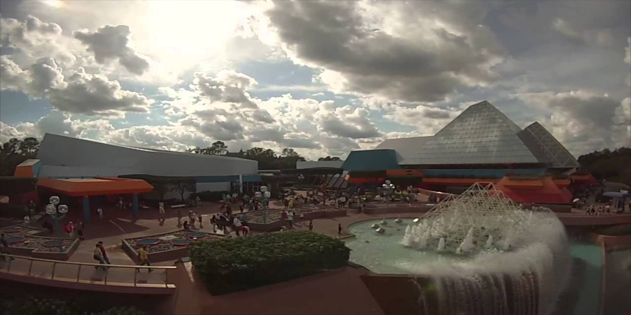 Walt Disney World - Monorail - EPCOT / Transportation and Ticket Center Loop HD (2013)