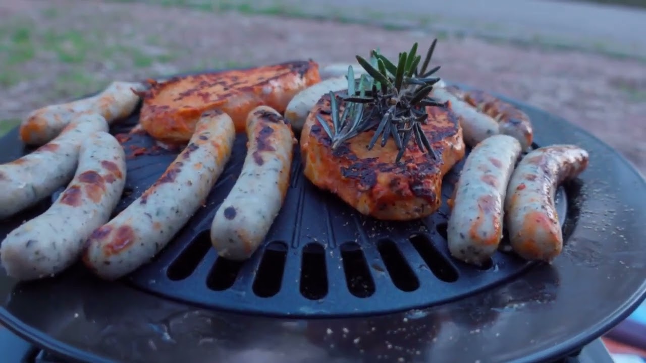 Bright Spark Grill Plate for Gas Stove   BEST TEST REVIEW EXPERIENCE for Camping