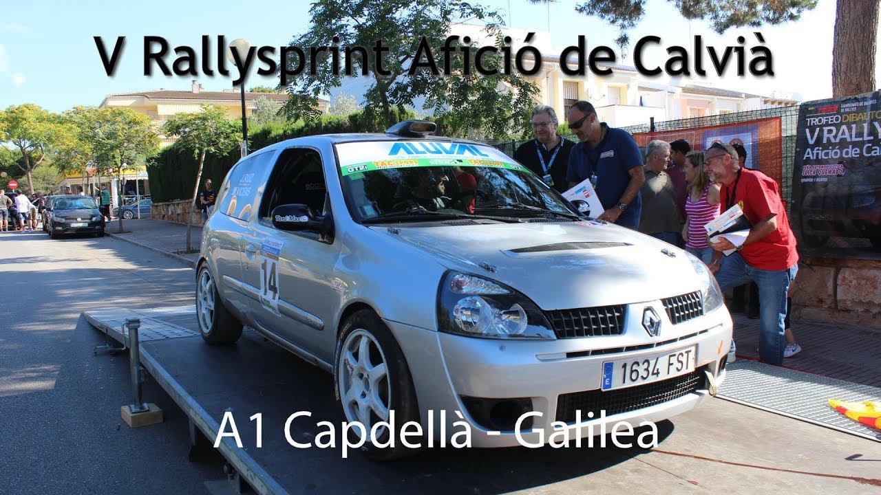 V Rallysprint Afició de Calvià A1 Onboard Miquel Vicens-Jose Ruiz