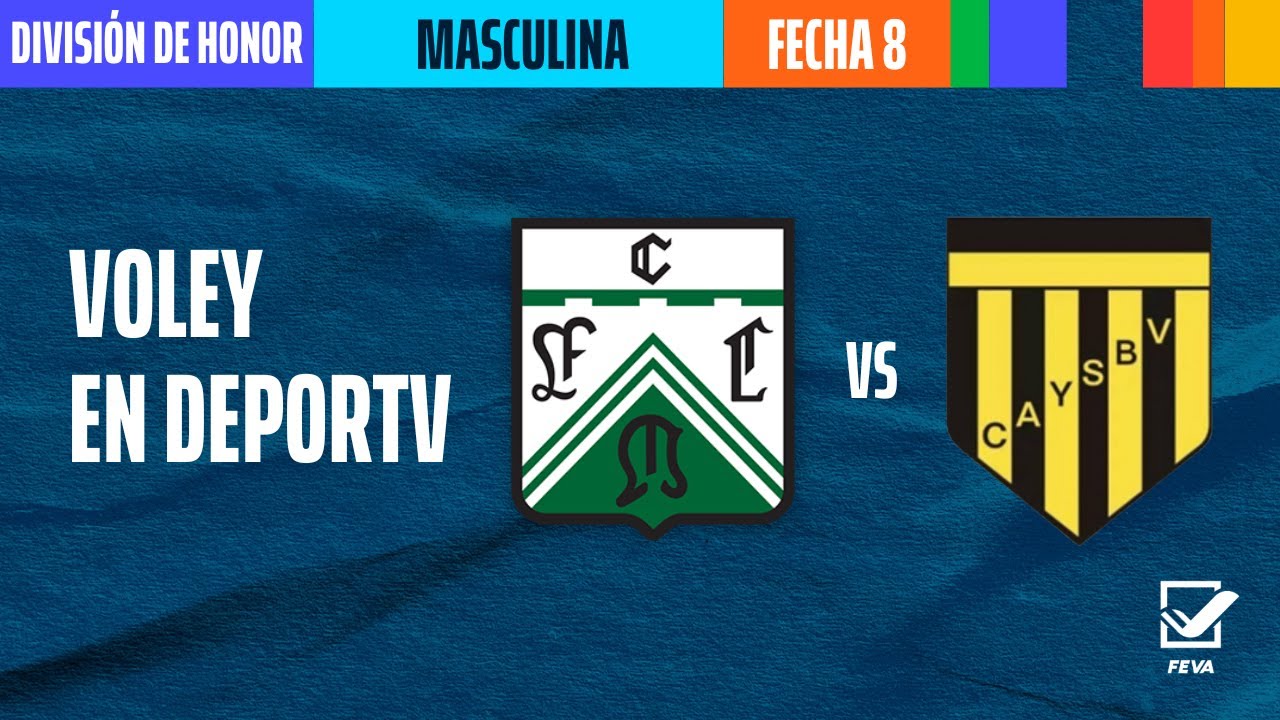 Ferro Carril Oeste vs Bella Vista | Fecha 8 | División de Honor Masculina 2023 | #VOLEYenDEPORTV