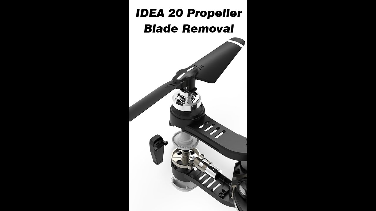 IDEA20 Propeller Blade Removal