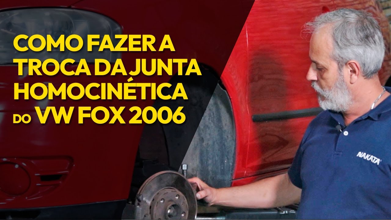 Como fazer a troca da junta homocinética do VW FOX 2006