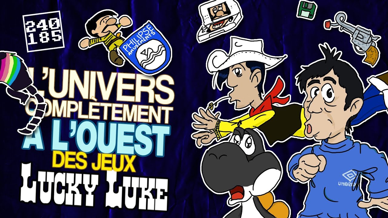 L’Univers COMPLÈTEMENT À L’OUEST des jeux LUCKY LUKE | 240-185