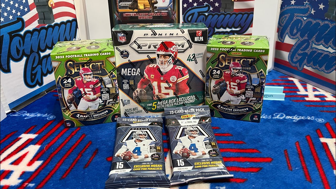 Выступаю за @ArtByBull Prizm, Mosaic и Select Football.