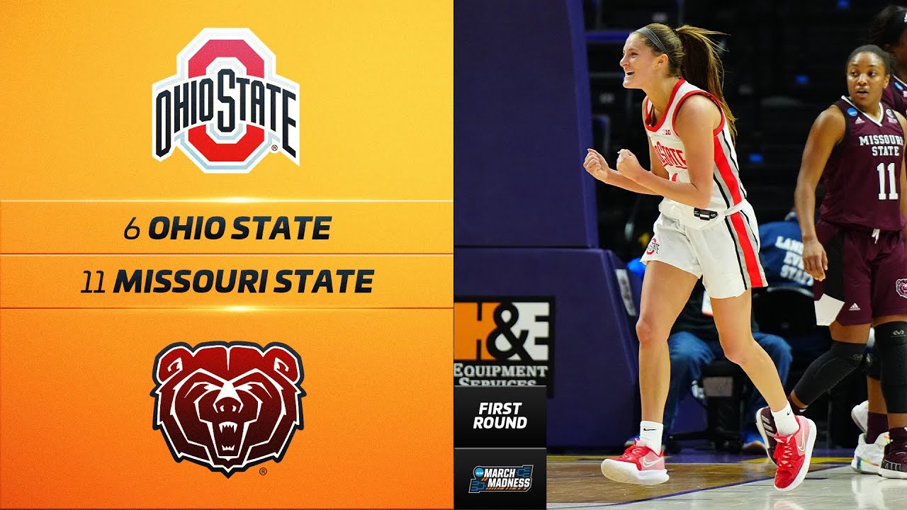 Ohio State vs. Missouri State - Women’s NCAA tournament first-round highlights