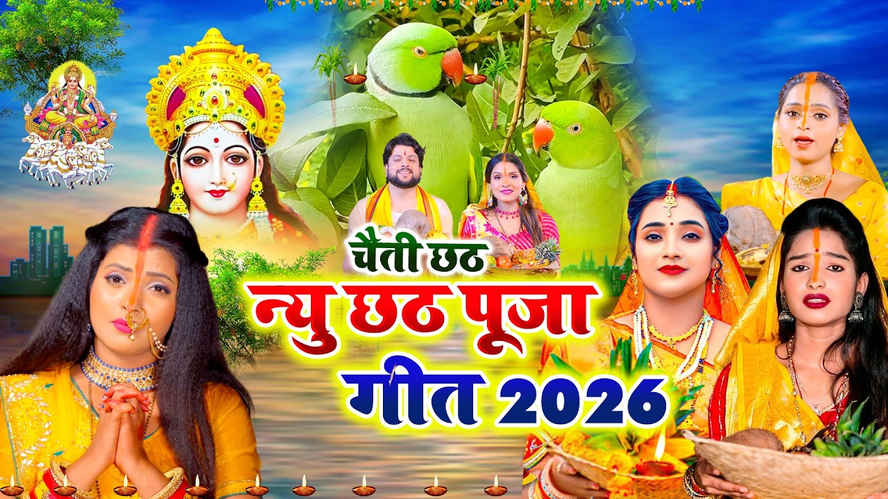 चैती छठ व्रत गीत 2026 || पहिले पहिले छठ व्रत कईनी सुरुज बाबा|| Paramparik Chaiti Chhath Geet ||