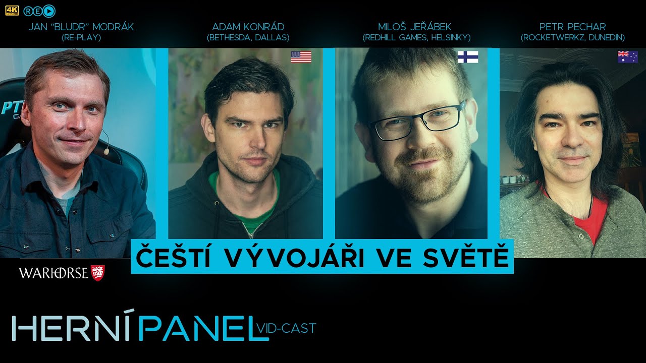 HERNÍ PANEL 6:  Čeští vývojáři ve světě