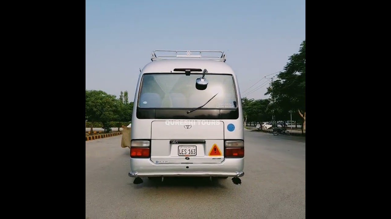 Coaster Saloon Available For Rent Islamabad Qureshi Tours