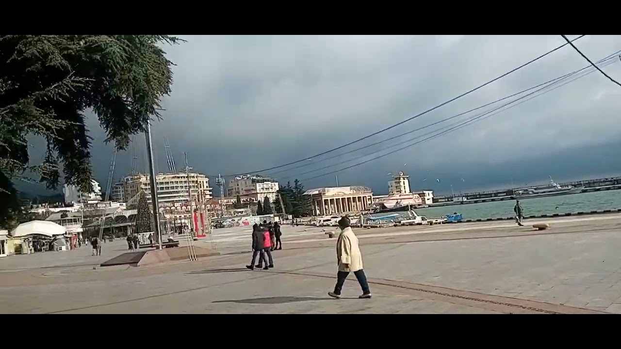 Кусочек  Ялты в феврале.