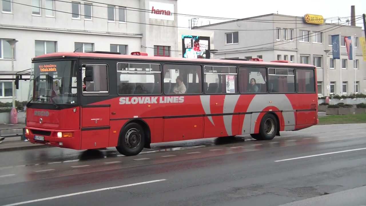 SLOVAK LINES - Karosa C954.1360 na zastávke Pezinok - TESCO