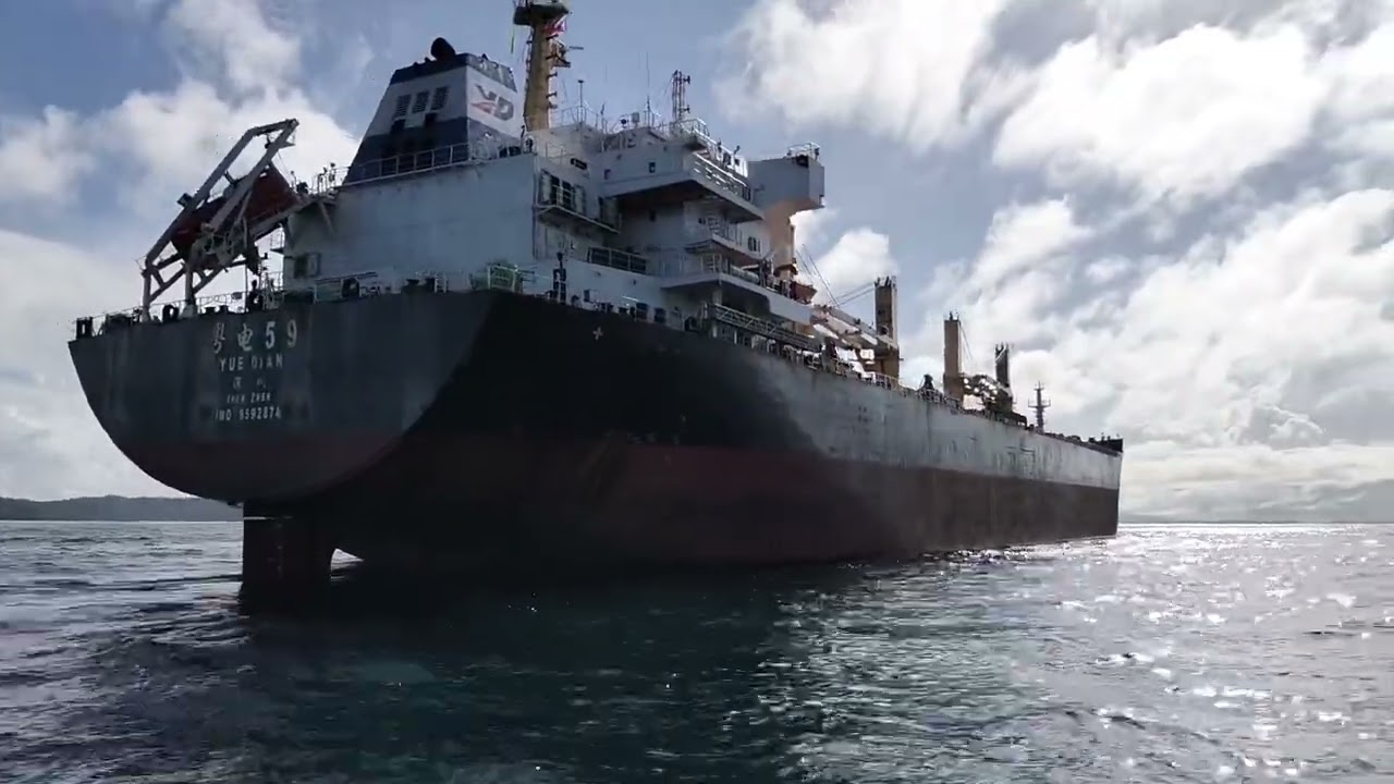 ARRIVAL OF MV YUE DIAN 59 
