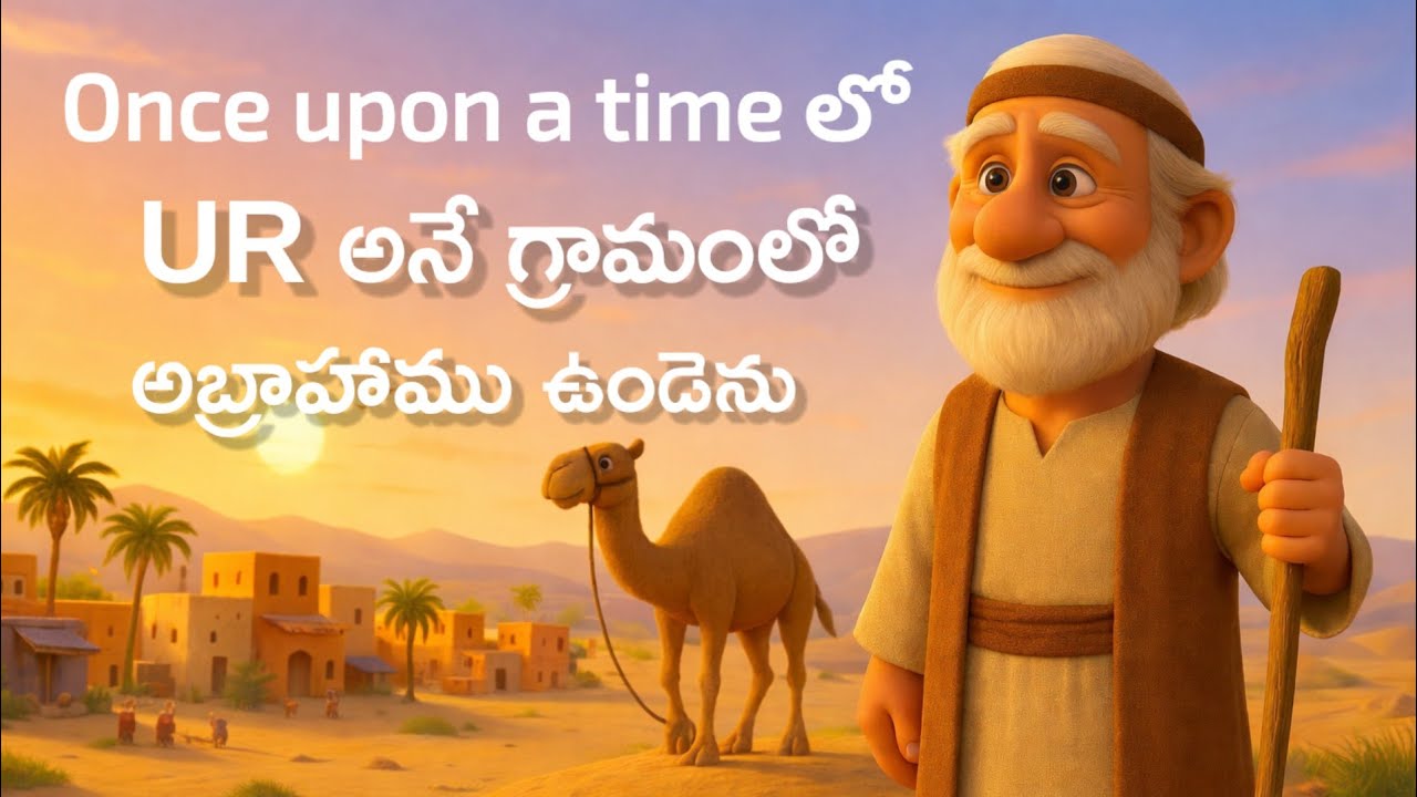 Once upon a time లో UR అనే గ్రామంలో | vbs song | Bible school for kids