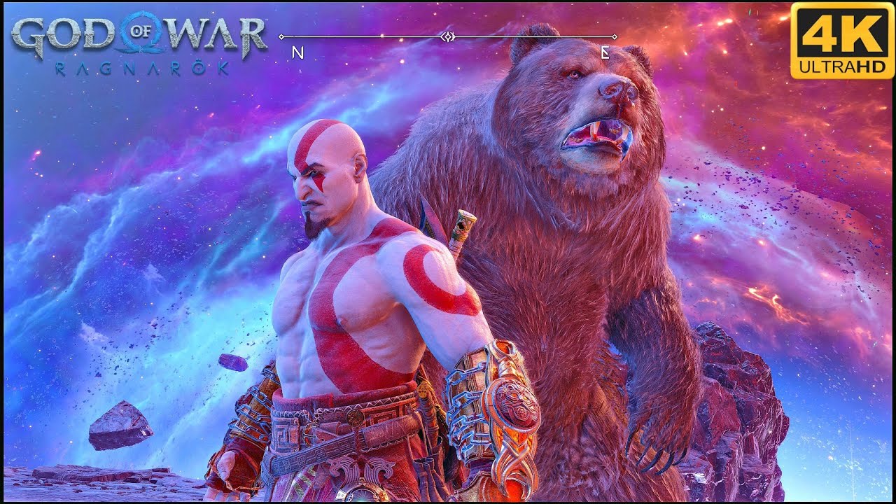 Young Kratos and Atreus Kills Hrist and Mist - God of War Ragnarök (4K 60FPS)