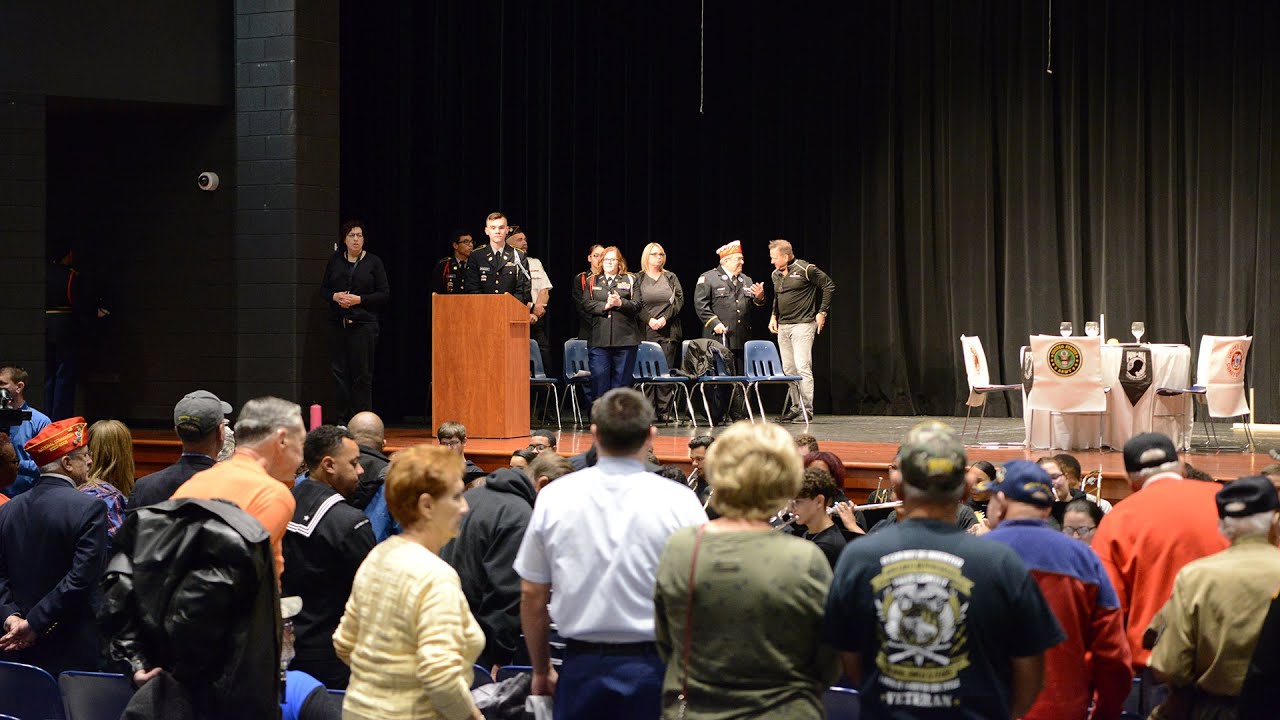 Lorain High School Veterans Day Program 11-11-19