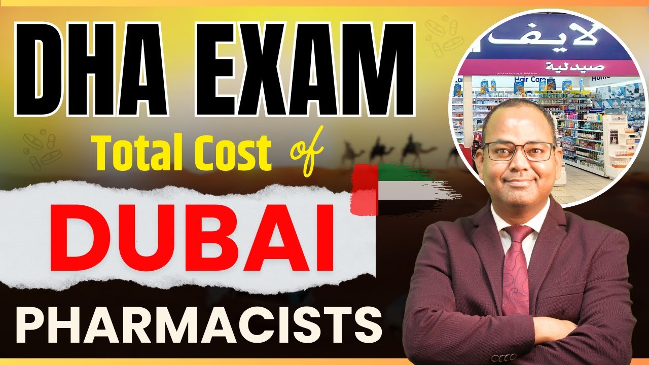 DHA Exam Fees for Dubai Pharmacist |DHA Pharmacist Exam Fees |Dubai Health Authority Exam Total Cost