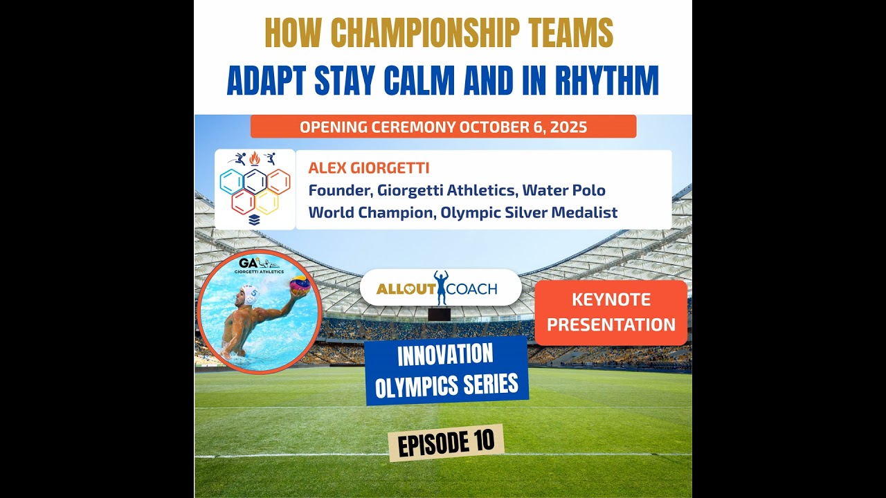 HOW CHAMPION TEAMS ADAPT QUICKLY STAY CALM AND IN RHYTHM