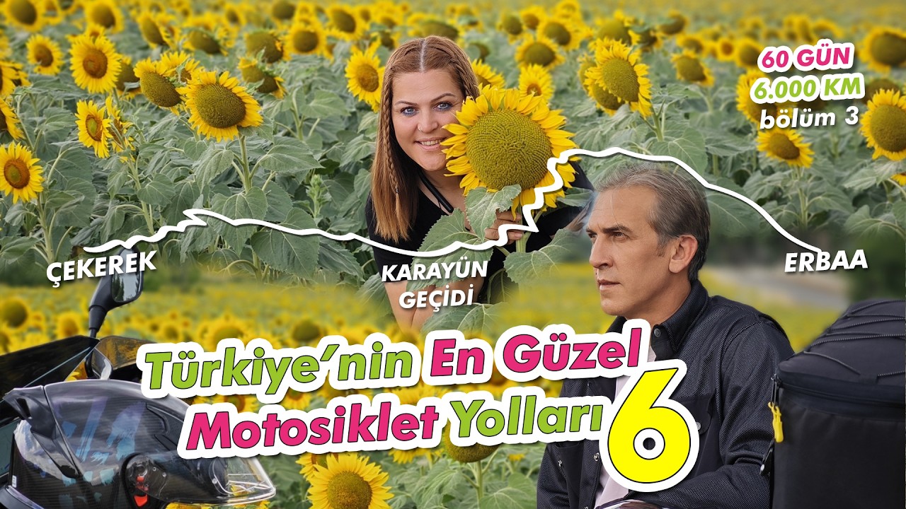 Türkiye'nin EN GÜZEL Motosiklet Yolu 6 | Erbaa - Çekerek | 60Gün 6Bin km 3.Bölüm | 2Teker 2Yürek