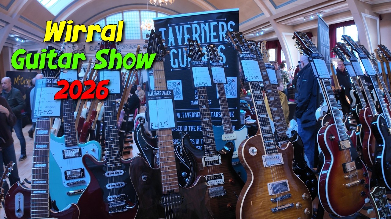 Wirral Guitar Show 2026 Mojo Guitar Show
