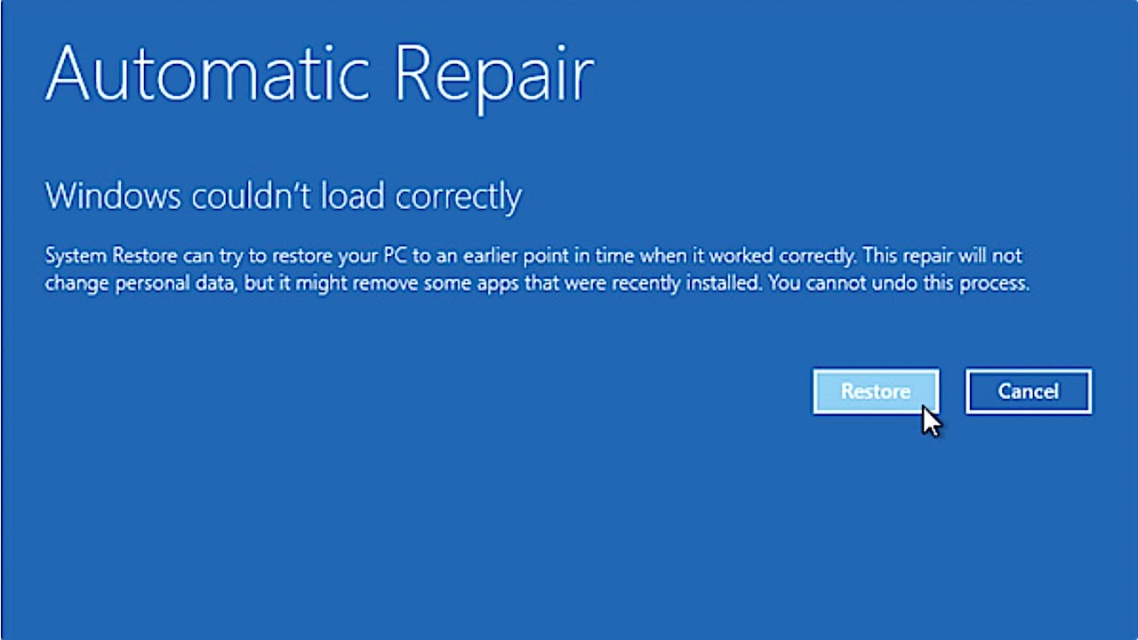 How To Fix Windows 10 Automatic Repair! (2020)