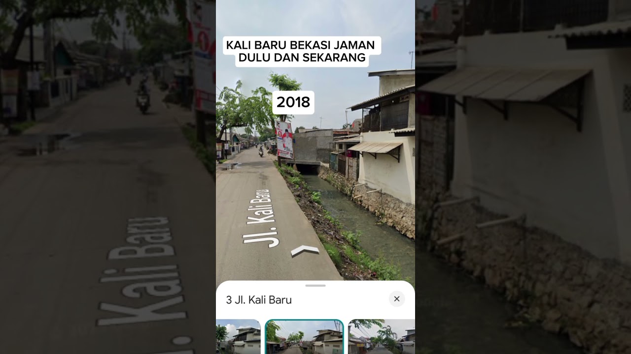 KALI BARU BEKASI JAMAN DULU DAN SEKARANG SEBELUM DI NORMALISASI #kalibaru #kdm #kangdedimulyadi