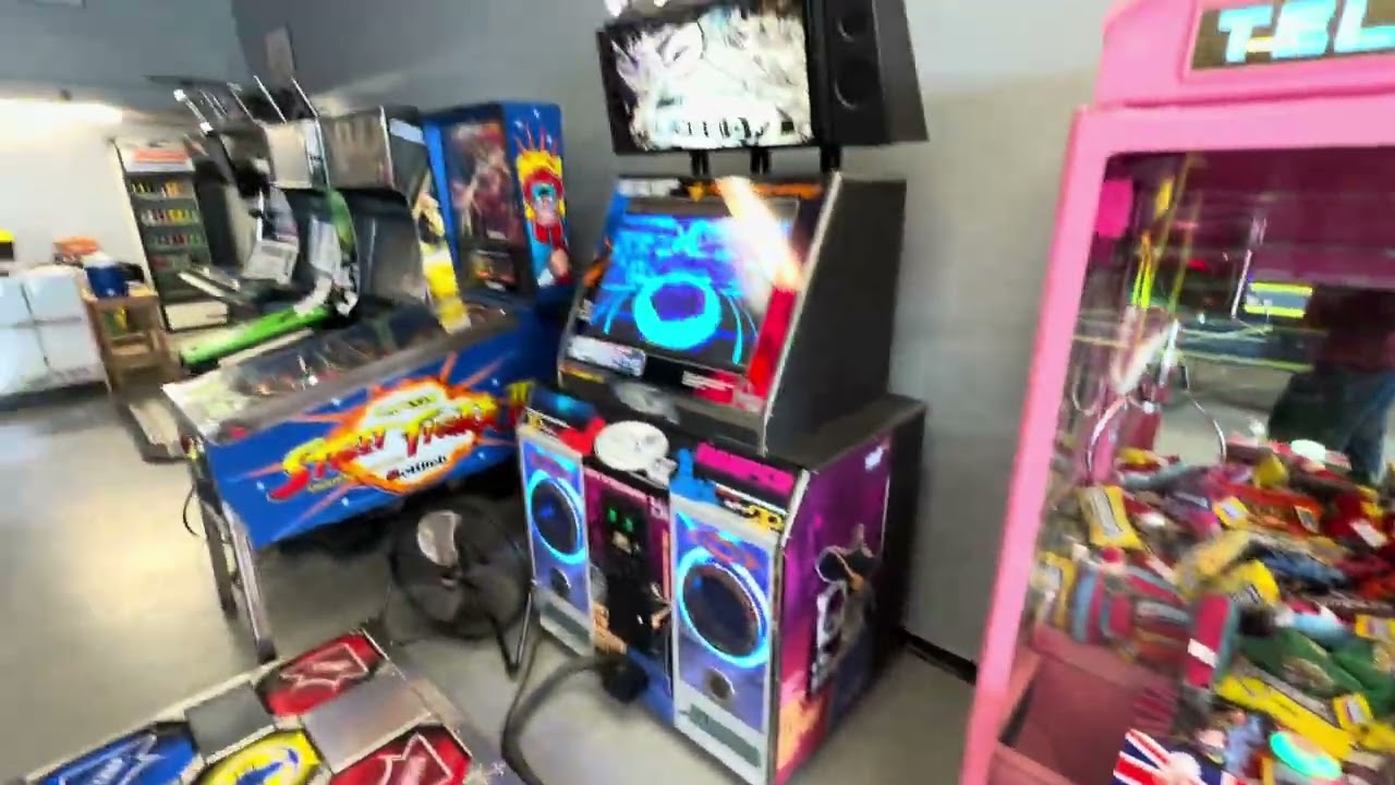Arcade Replay North full walk through and talk about the arcade.