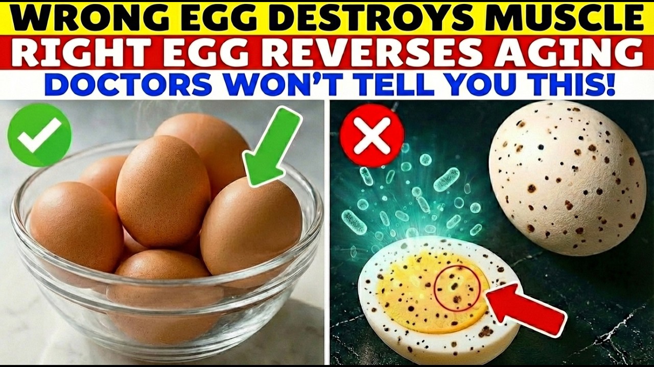 Best Eggs for Seniors: Scientific Proof These Eggs Rebuild Muscle, Brain & Heart Health Over 60