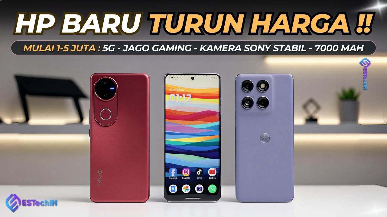 Baru Rilis LANGSUNG ANJLOK! | 7 HP Terbaru Turun Harga di Akhir 2025