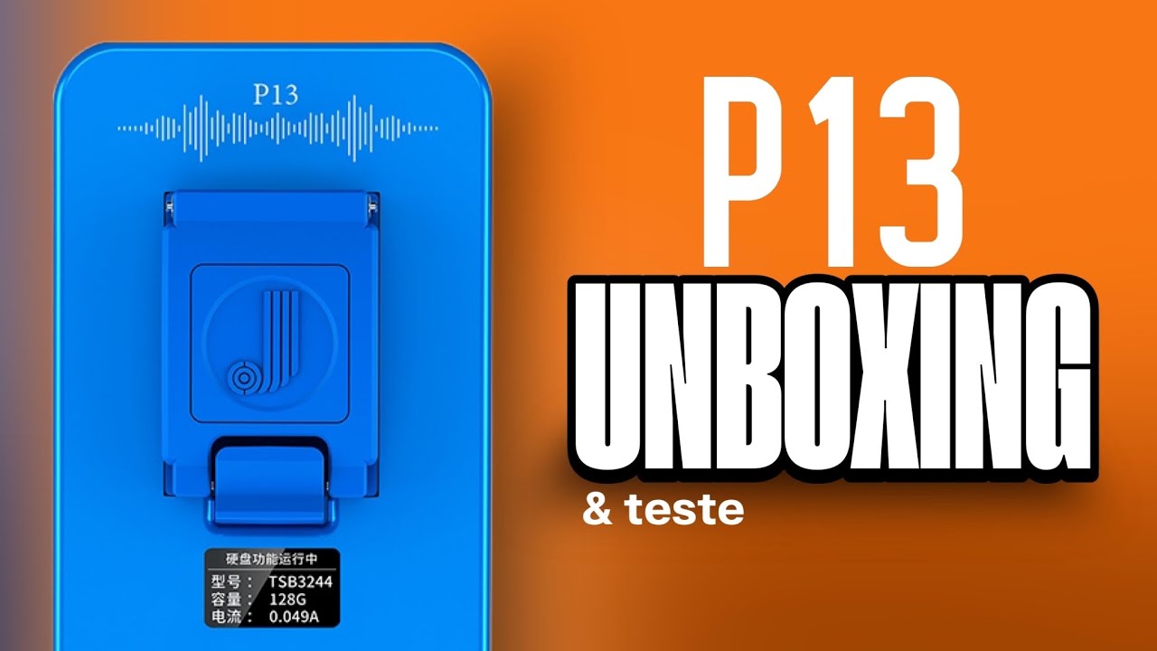 COMO USAR A JC P13 PROGRAMADORA PARA IPHONE | TUDO SOBRE A P13 | UNBOXING E TESTE